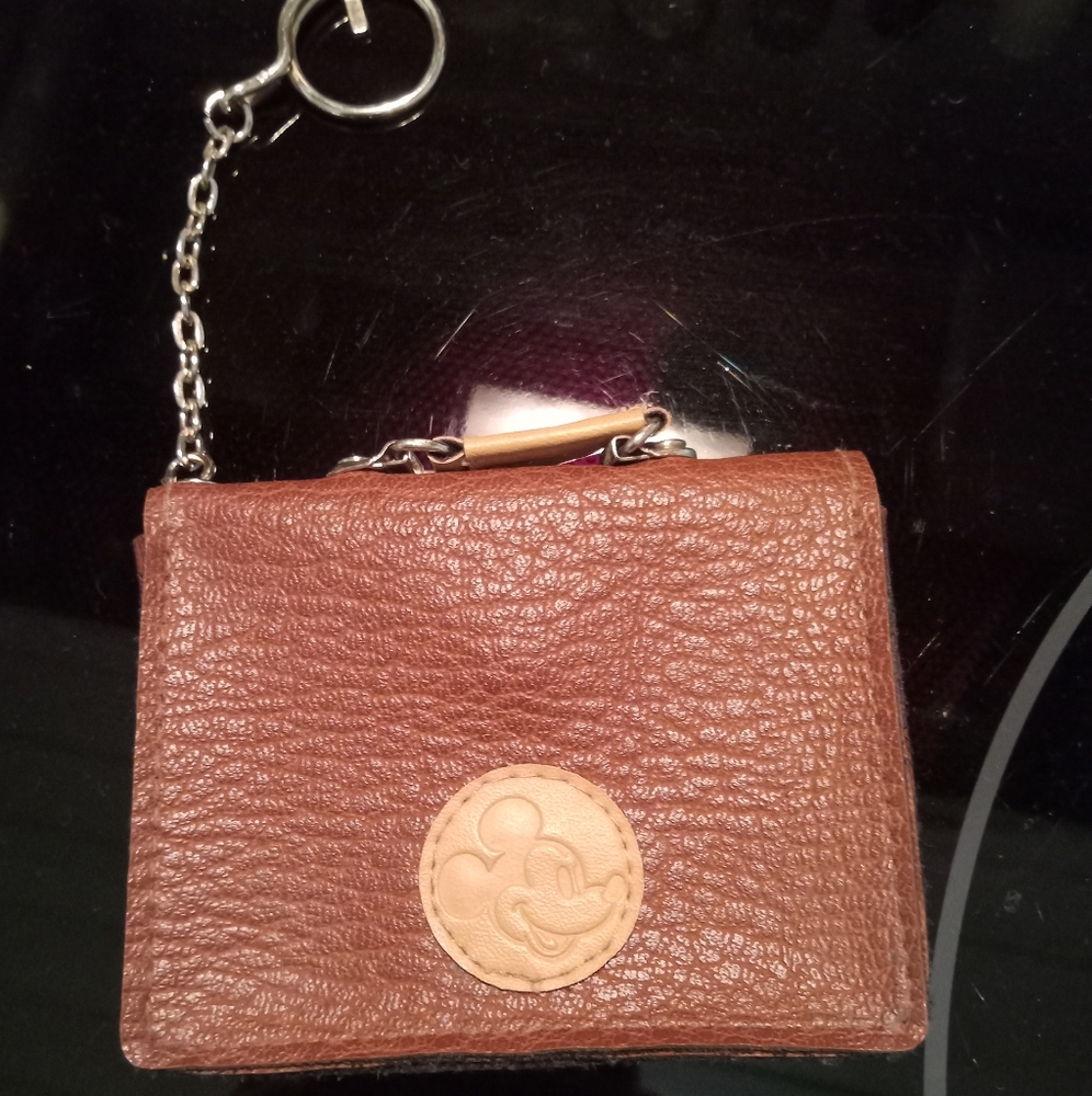 Vintage Disney Wallet Keychain